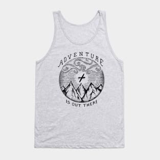 ADVENTURE IS OUT THERE Tank Top